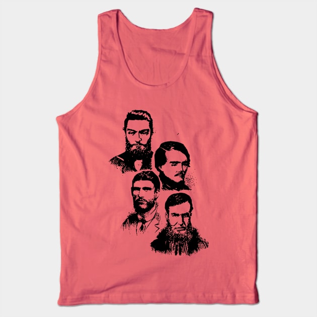 The Kelly Gang (diagonal) Tank Top by Australian_Bushranging